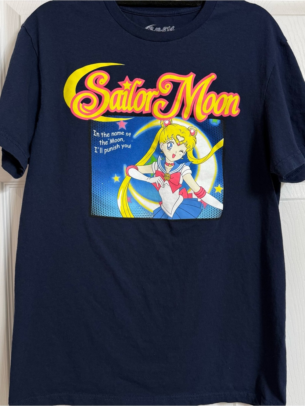 Sailor Moon Men’s Navy Graphic Tee